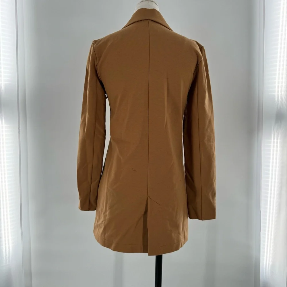 Garnet Hill Knit Relaxed Blazer Size 0